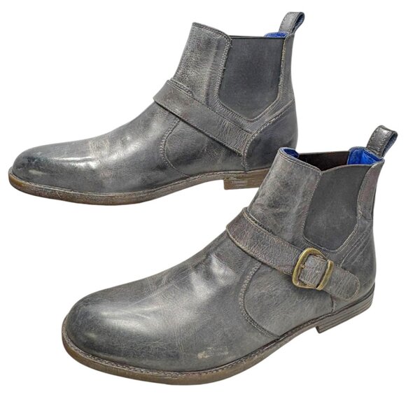 Bed Stu Michelangelo Rustic Leather Chelsea Handmade Boot - Picture 8 of 12